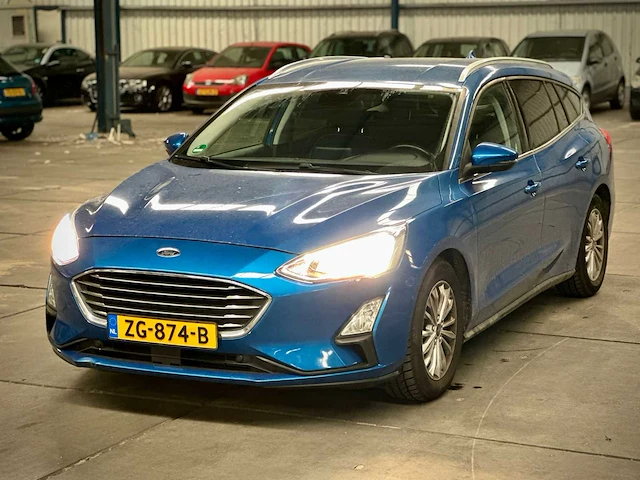 Ford focus wagon 1.0 ecoboost titanium business; zg-874-b - afbeelding 1 van  17