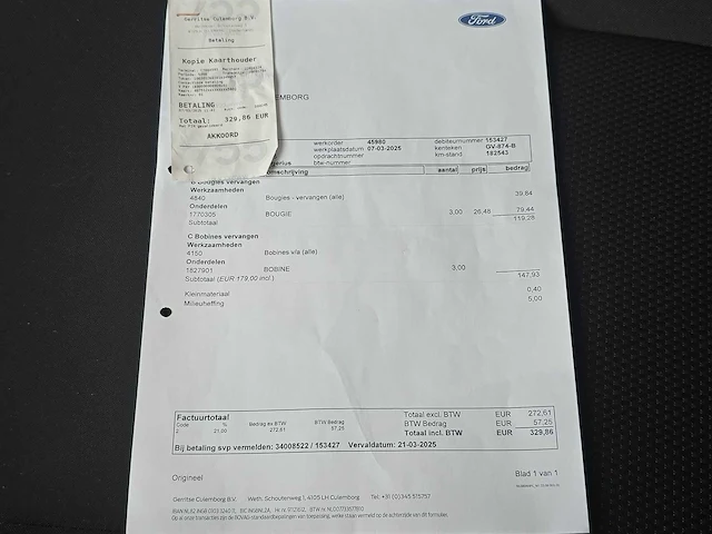 Ford focus wagon 1.0 trend edition 2015 | gv-874-b - afbeelding 26 van  33