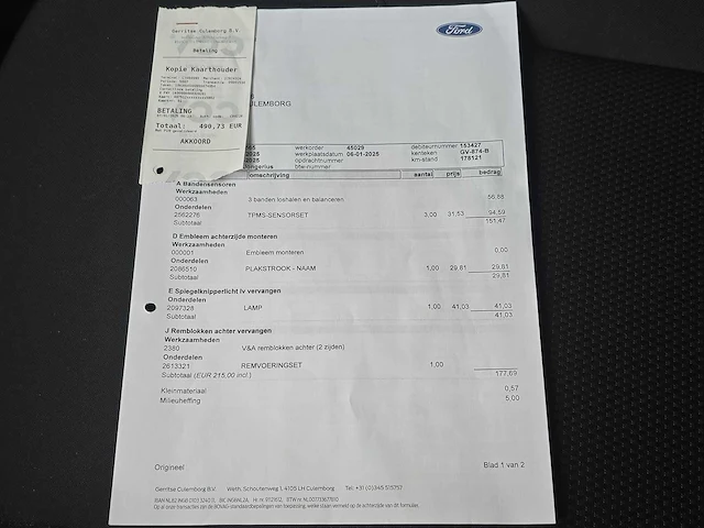 Ford focus wagon 1.0 trend edition 2015 | gv-874-b - afbeelding 27 van  33