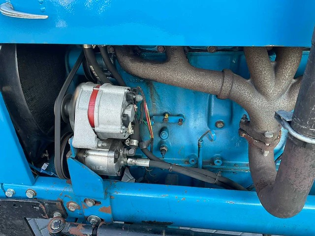 Ford fordson major “6 cilinder” oldtimer tractor - scherpenzeel - afbeelding 21 van  21