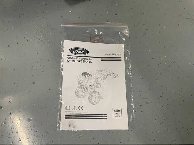 Ford fpwg44t hogedrukreiniger 300 bar benzine - afbeelding 7 van  15