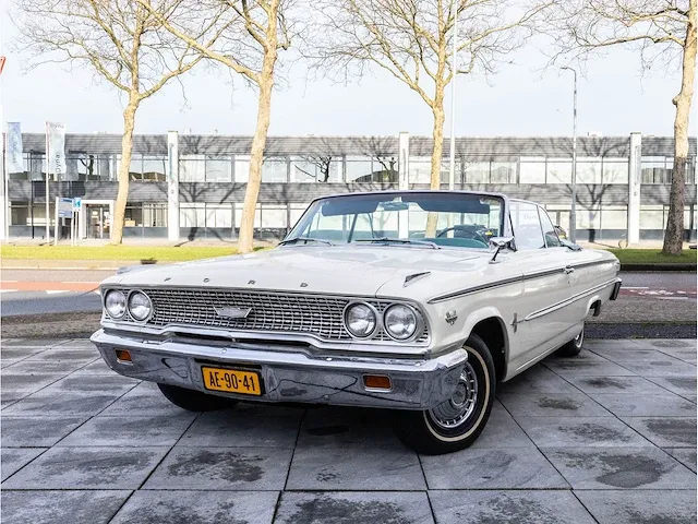 Ford galaxie 500 xl cabriolet automaat 1963 ae-90-41 oldtimer - afbeelding 1 van  46