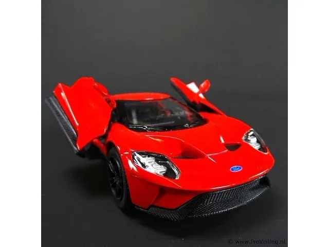 Ford gt (2017) rood - afbeelding 4 van  5
