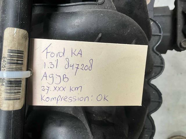 Ford ka 1.3l a9jb motor - afbeelding 6 van  6