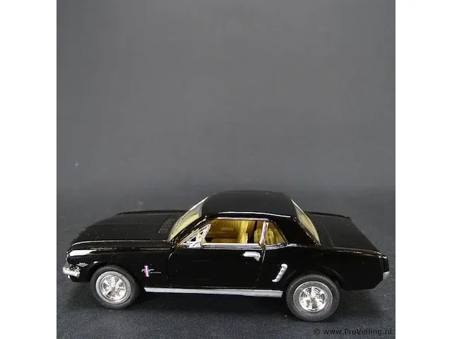 Ford mustang (1964) zwart - afbeelding 2 van  5