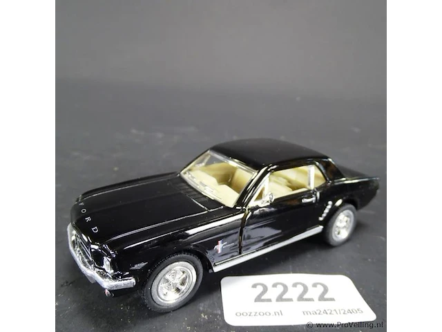 Ford mustang (1964) zwart - afbeelding 1 van  5