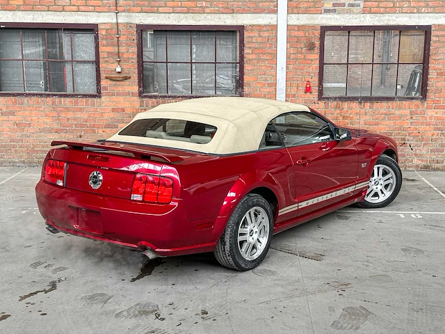 Ford mustang gt cabriolet 4.6 v8 305pk 2006 youngtimer - afbeelding 14 van  47