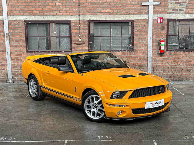 Ford mustang shelby gt500 5.4 v8 500pk cabriolet 2007 (27.000 km) youngtimer - afbeelding 48 van  49