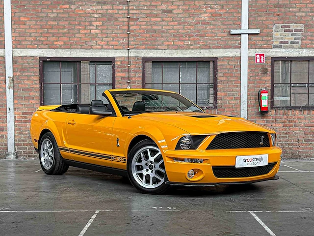 Ford mustang shelby gt500 5.4 v8 500pk cabriolet 2007 youngtimer - afbeelding 37 van  39