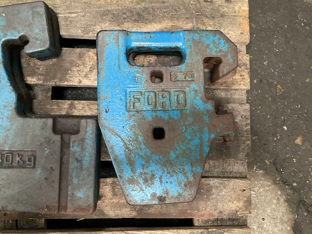 Ford / new holland frontgewicht (6x) - afbeelding 5 van  5
