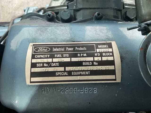 Ford noodstroomaggregaat 34kva - afbeelding 15 van  22