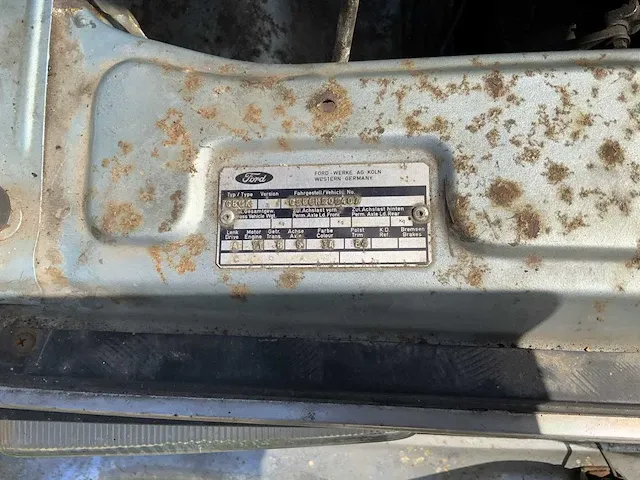 Ford taunus coupe gxl v6 1974 oldtimer - afbeelding 11 van  32