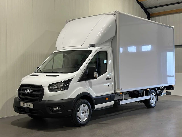 Ford transit 350 2.0 tdci l4h1 rwd bakwagen met 1000kg laadklep bpm vrij v-45-hhz - afbeelding 1 van  23