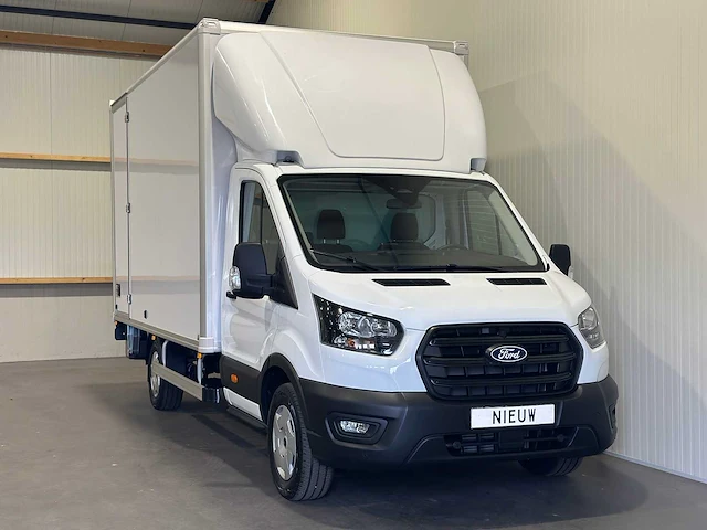 Ford transit 350 2.0 tdci l4h1 rwd bakwagen met 1000kg laadklep bpm vrij v-45-hhz - afbeelding 22 van  23