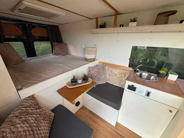 Ford transit camper 300l kampeerwagen origineel nederlands nap 25-rnj-7 - afbeelding 8 van  37