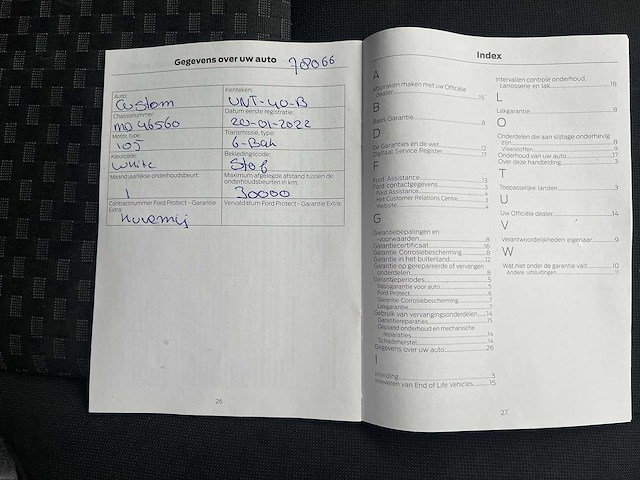 Ford transit custom 280 2.0 tdci l1 h1 bedrijfswagen | vnt-40-b - afbeelding 25 van  25