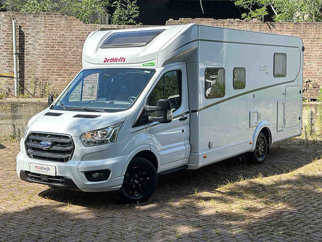 Ford transit dethleffs just go t7055dbl (automaat) 130pk 2024 camper - afbeelding 34 van  80