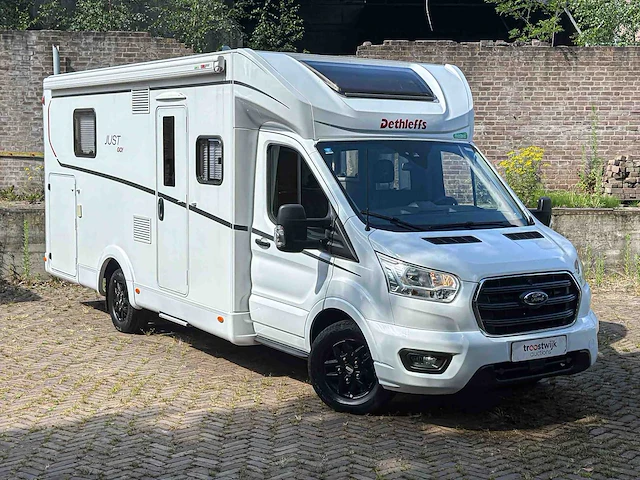 Ford transit dethleffs just go t7055dbl (automaat) 130pk 2024 camper - afbeelding 78 van  80
