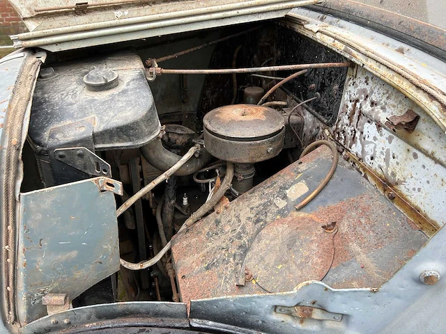 Fordson van - e83w 10cwt - oldtimer - afbeelding 15 van  35