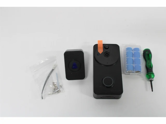 Foresta deurbel met camera wifi chime zwart - afbeelding 3 van  3