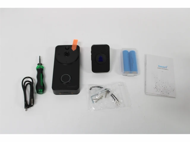 Foresta deurbel met camera wifi chime zwart - afbeelding 2 van  3