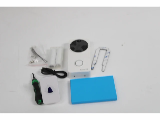 Foresta video deurbel camera videofoon met ontvanger eufy deurbel bewegingssensor wit - afbeelding 1 van  1