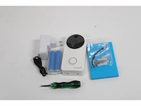 Foresta video deurbel camera videofoon met ontvanger eufy deurbel bewegingssensor wit - afbeelding 1 van  1