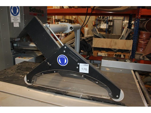 Formaatpaneelzaag robland z400 z4m. bouwjaar 2022. hoofdmotor 7,0 kw ritsmotor 1,3 kw. machinenr 26kl26407. - afbeelding 2 van  7