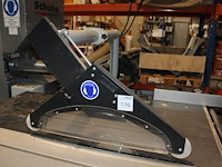 Formaatpaneelzaag robland z400 z4m. bouwjaar 2022. hoofdmotor 7,0 kw ritsmotor 1,3 kw. machinenr 26kl26407. - afbeelding 2 van  7