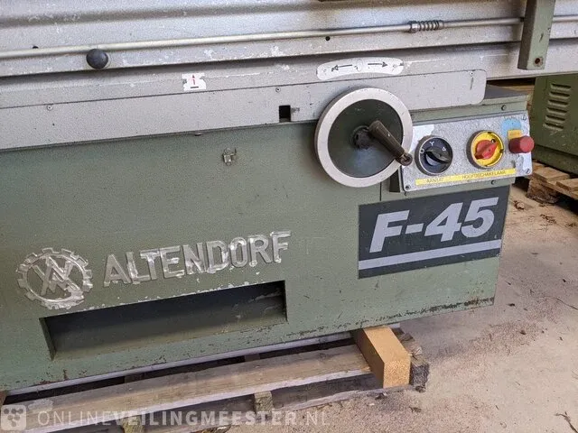 Formaatzaag altendorf, f-45, bouwjaar 1987 - afbeelding 12 van  20