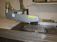 Formaatzaag altendorf type f-45. bouwjaar 1991. machinenummer 91-10-118. maximale doorsnede zaagblad 35 cm. - afbeelding 3 van  4