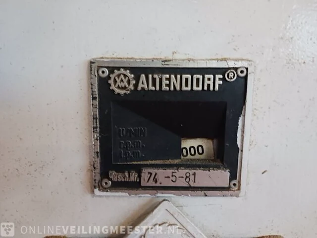 Formaatzaag, altendorf, wit - afbeelding 14 van  21