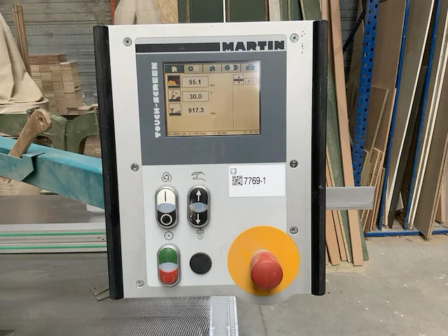 Formaatzaag machine, martin, t60 classic, groen, 2008 - afbeelding 10 van  11