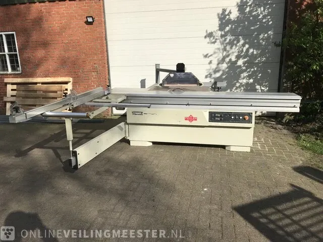 Formaatzaagmachine met voorritser 3200 mm peulen - afbeelding 1 van  8