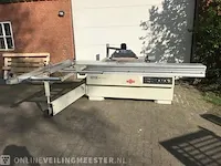 Formaatzaagmachine met voorritser 3200 mm peulen