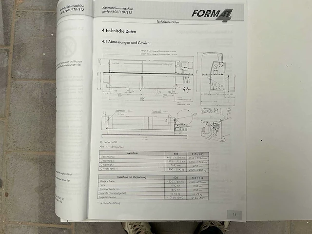 Format perfect 608 kantenlijmmachines 2015 - afbeelding 25 van  35