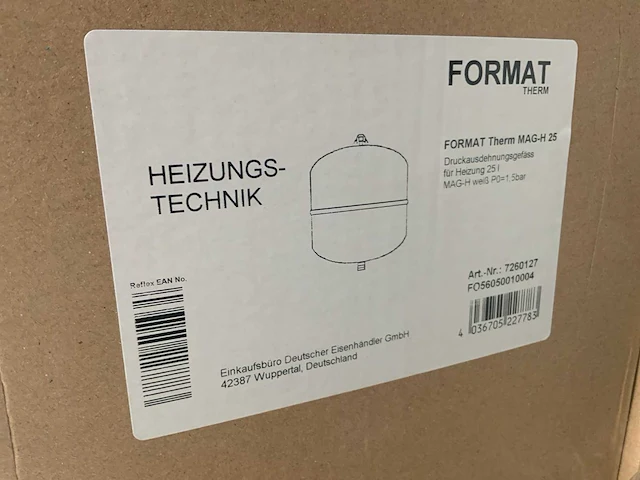 Format therm mag-h 25 expansievat (12x) - afbeelding 3 van  3