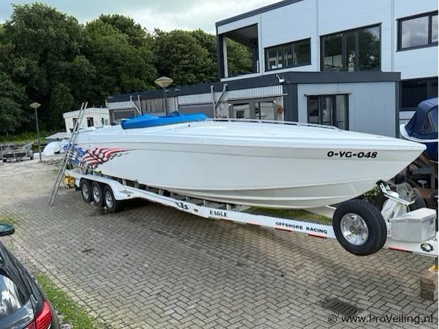 Formula racing offshore power boat, unieke wedstrijd boot - afbeelding 4 van  22