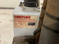 Forsthoff lasautomaat om zeil te vulkaniseren - afbeelding 7 van  8