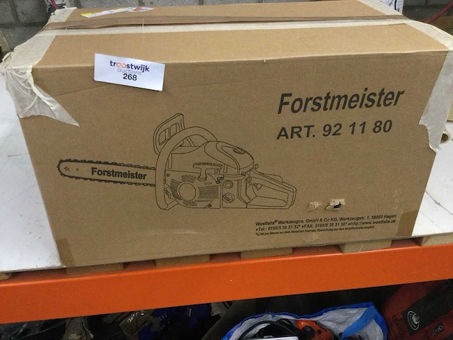 Forstmeister - 921180 - benzine kettingzaag - afbeelding 2 van  3