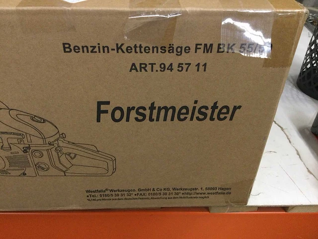 Forstmeister - fmbk 55/50 - kettingzaag op benzine - afbeelding 3 van  4
