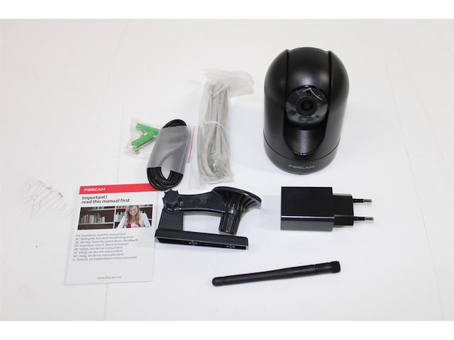 Foscam r4m beveiligingscamera 4mp super hd nachtzicht 10 meter wifi ip camera zwart - afbeelding 5 van  5