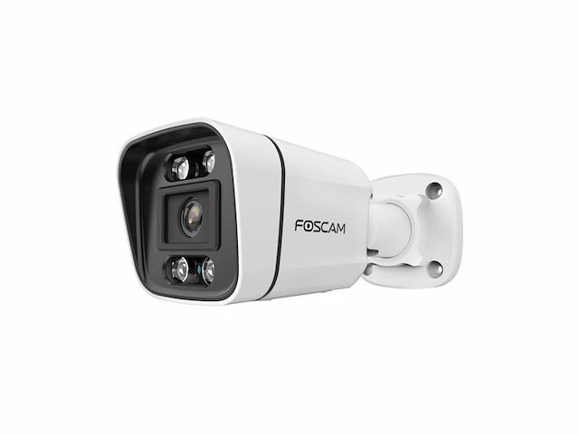 Foscam v8epw beveiligingscamera 8mp - uhd poe ip beveiligingscamera- persoons en voertuig detectie zwart - afbeelding 1 van  4