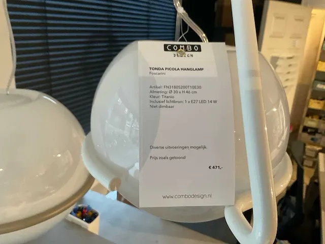 Foscarini tonda picola hanglamp - afbeelding 5 van  5