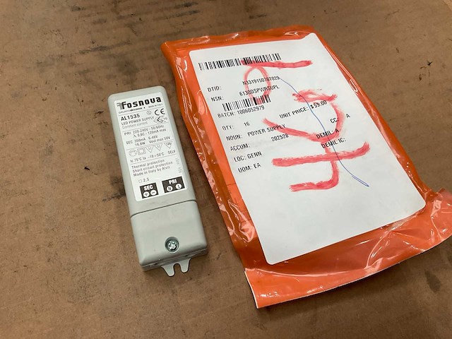 Fosnova al1535 led power supply (16x) - afbeelding 1 van  5