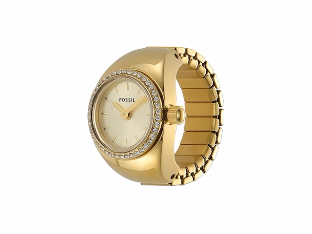 Fossil es5319 dames horlogering 15 mm goudkleurig - afbeelding 1 van  5