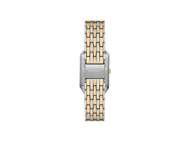 Fossil es5368 dames horloge raquel quartz uurwerk met drie wijzers zilverkleurig - afbeelding 4 van  4