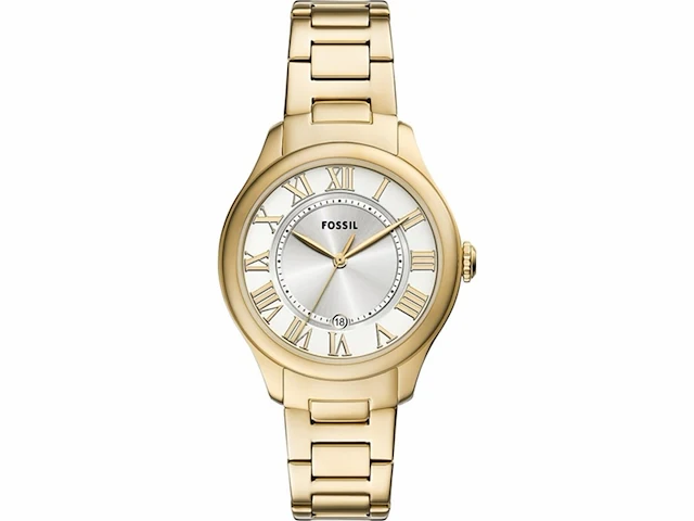 Fossil es5395 dames horloge 38mm goudkleurig - afbeelding 1 van  4
