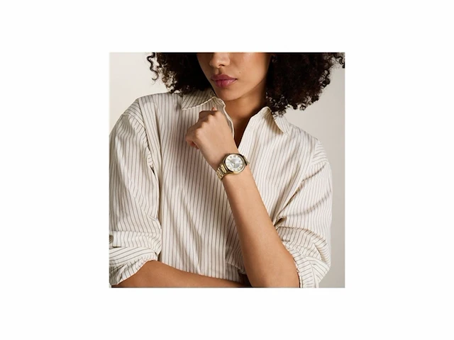 Fossil es5395 dames horloge 38mm goudkleurig - afbeelding 4 van  4