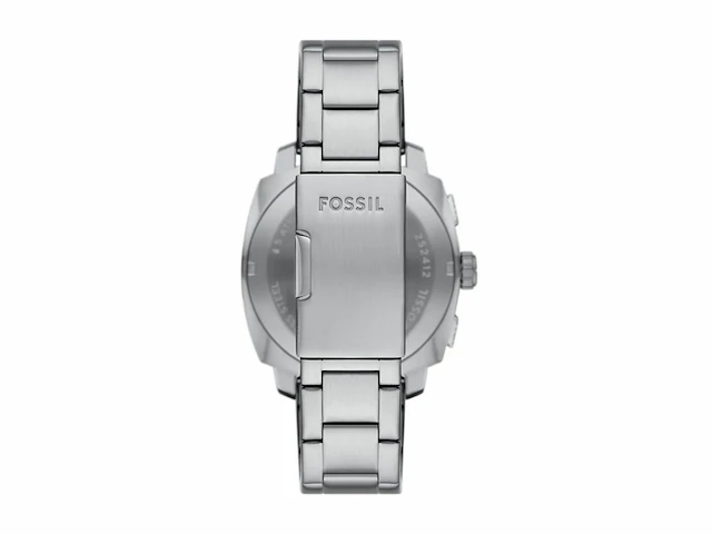 Fossil fs6095 heren horloge 44mm zilverkleurig - afbeelding 2 van  3